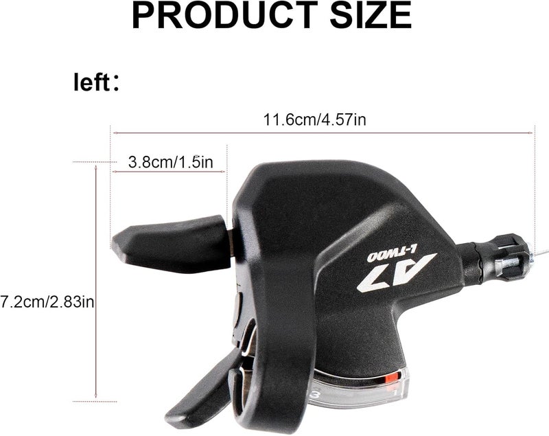 Chooee Bike Shifter Lever 3x10 Speed for Shimano/Sram,Mountain Bike Shift Lever for MTB - Image 3